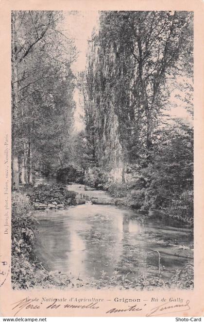 78 GRIGNON ECOLE NATIONALE D AGRICULTURE RU DE GALLY