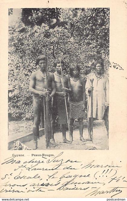 Guyane - Peaux-Rouges - Ed. Inconnu.