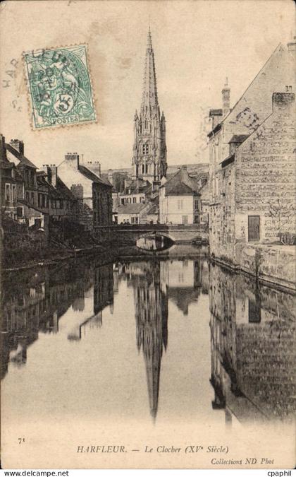 CPA Harfleur Le Clocher