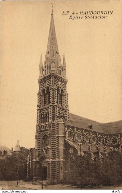 CPA HAUBOURDIN - Église St-Maclou (141858)