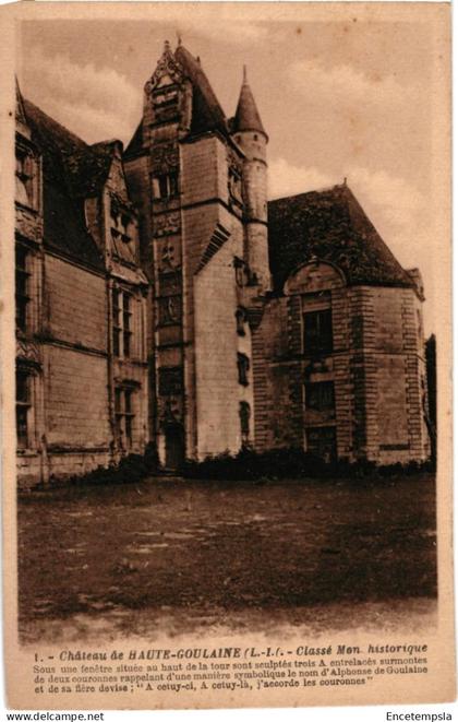 CPA Carte Postale  France  Haute-Goulaine Château   VM101815