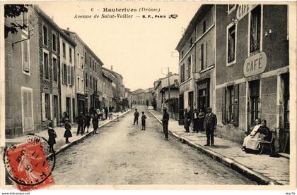CPA HAUTERIVES - Avenue de St-VALLIER (369783)