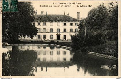 CPA HAUTERIVES - chateau du General de Miribel (369400)