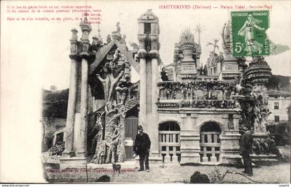 CPA Hauterives Palais ideal Fantaisie