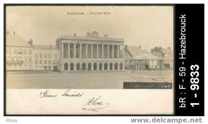 59 Hazebrouck - Hazebrouck - Hôtel-de-Ville - mairie, kiosque - mairie hotel de ville kiosque /  D59D  K59295K  C59295C