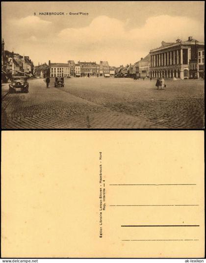 CPA Hazebrouck Grand Place 1922