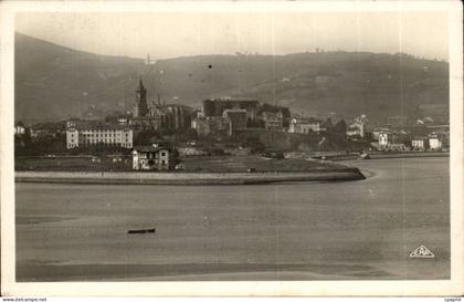 CPA Hendaye Vue sur Fontarabie