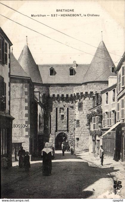 Hennebont - Le Chateau - CPA