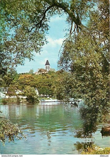 Carte Postale - 95 - Herblay - Echappée vers l'église - Flamme Postale de Herblay - CPM - Voir Scans Recto-Verso - Posca