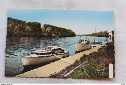 Cpsm, Herblay, bord de Seine , Val d'Oise 95
