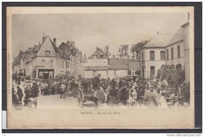 62 - Hesdin - marché aux Porcs