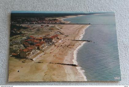 Cpm, Hossegor Capbreton, vue d'ensemble, les plages, Landes 40