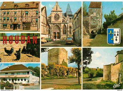 78 - Houdan - Multivues - Blasons - CPM - Voir Scans Recto-Verso