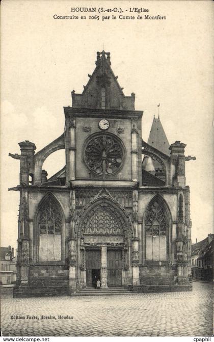 CPA Houdan L'Eglise
