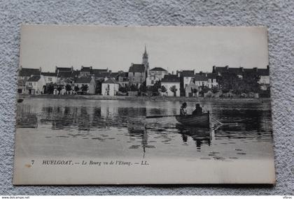 Huelgoat, le bourg vu de l'étang, Finistère 29