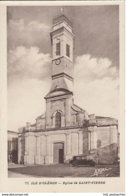 (933) Ile d'Oleron, Saint Pierre Kirche, vor 1945