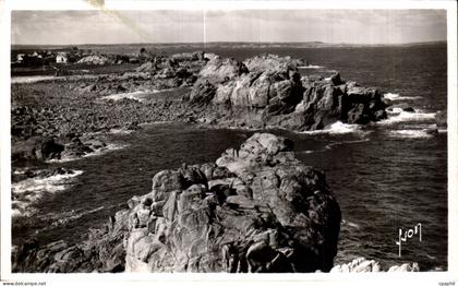 CPA Ile de Brehat Rochers de la Vierge