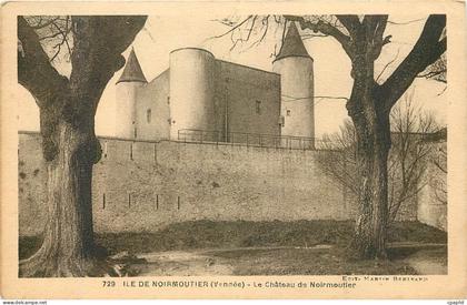 CPA Ile de Noirmoutier Vendee Le Chateau de Noirmoutier