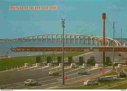 17 - Ile de Ré - Le Pont de l'ile de Ré - Automobiles - Flamme Postale - CPM - Voir Scans Recto-Verso