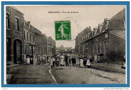 62 - ISBERGUES --   Rue des Aciéries