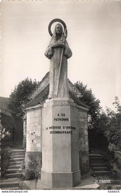 ISBERGUES - STATUE DE SAINTE ISBERGUES