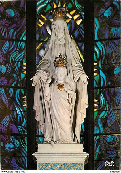 36 - Issoudun - Pèlerinage à Notre-Dame du Sacré Coeur - Statue Notre-Dame du Sacré-Coeur - Art Religieux - CPM - Voir S