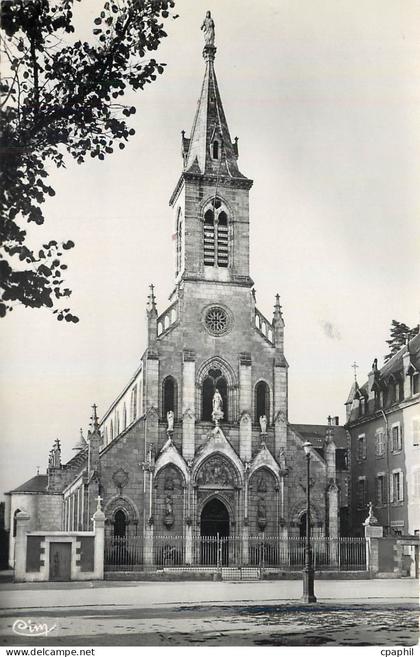 CPM Issoudun Indre Basilique du Sacre Coeur