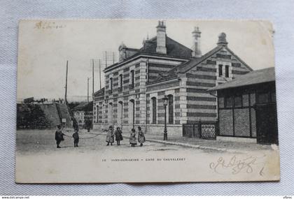 Cpa 1904, Ivry sur Seine, gare du Chevaleret, Val de Marne 94