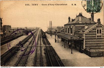 CPA Ivry-Sur-Seine Gare d'Ivry -Chevaleret FRANCE (1339420)