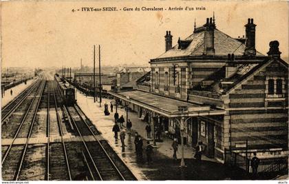 CPA Ivry sur Seine - Garedu Chevaleret (275511)