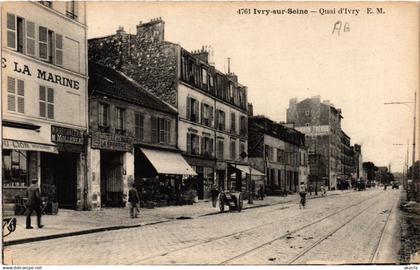 CPA IVRY-sur-SEINE - Quai d'Ivry (659476)