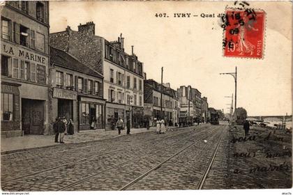 CPA Ivry-Sur-Seine Quai d'Ivry FRANCE (1339417)