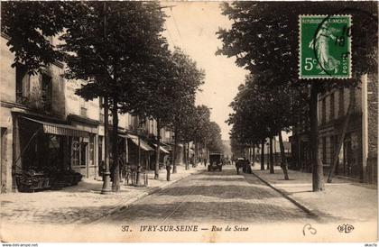 CPA IVRY-sur-SEINE - Rue de Seine (659477)