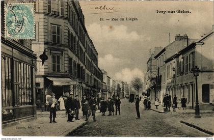 CPA Ivry-sur-Seine Rue du Liegat (1391586)