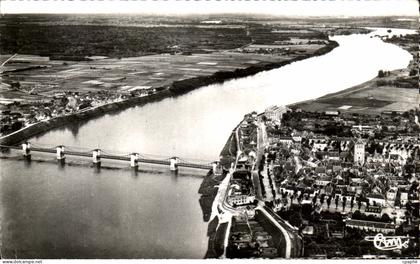 CPSM Jargeau Le pont sur la loire