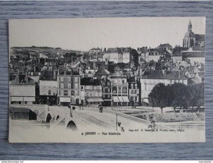Cpa Joigny (89) vue générale