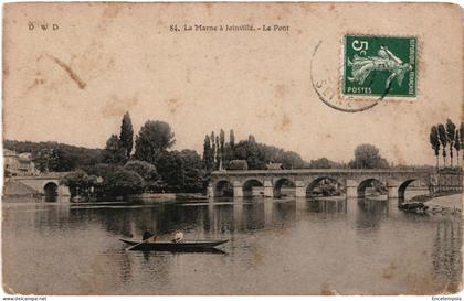 CPA   Carte Postale  France  Joinville le Pont La Marne Le Pont VM108495