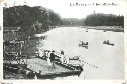 CPA La Marne A Joinville le Pont