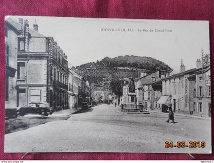 CPA - Joinville - La Rue du Grand-Pont