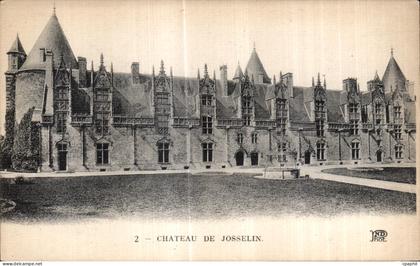 CPA Cahteau De Josselin