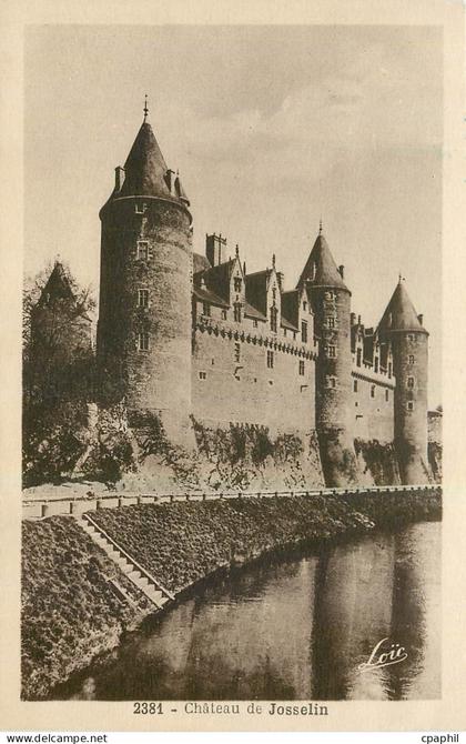 CPA Chateau de Josselin