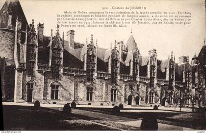 CPA Chateau de Josselin