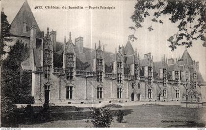 CPA Chateau de Josselin Facade Principale