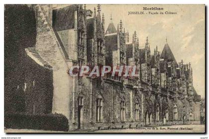 CPA Josselin Facade du Chateau