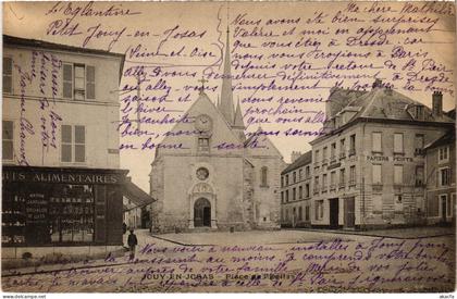 CPA JOUY-en-JOSAS Place de l'Eglise (1411814)