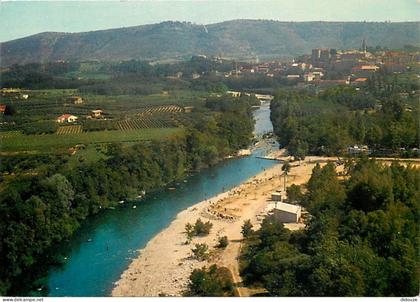 07 - Joyeuse - Baignade du Petit Rocher - Vue aérienne - CPM - Voir Scans Recto-Verso