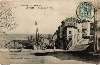 CPA JOYEUSE Entrée de la Ville (398901)