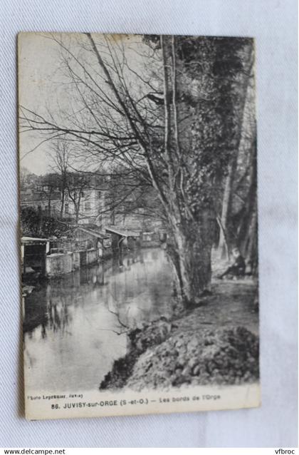 AA342, Cpa 1936, Juvisy sur Orge, les bords de l'Orge, Essonne 91