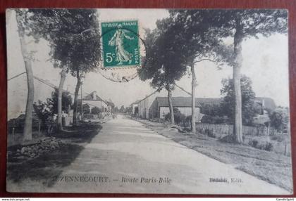 Juzennecourt - Route Paris-Bâle
