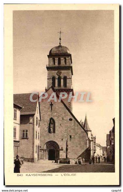 CPA Kaysersberg L'Eglise